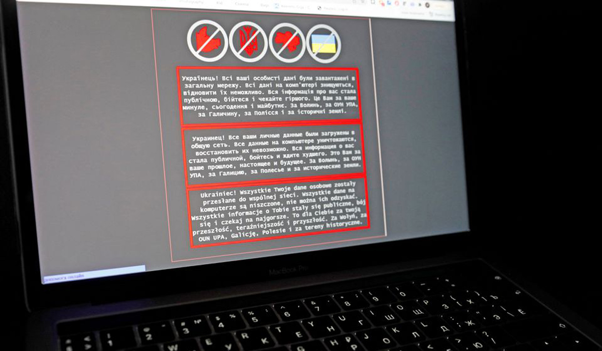 Cyberattack in Ukraine